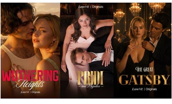 LoveHit Launches Vertical Adaptations of Austen, Brontë and Fitzgerald Classics, With Eric Roberts Among the Cast